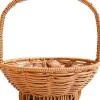 Corbeille à Fruits Tressée avec Anse Pratique