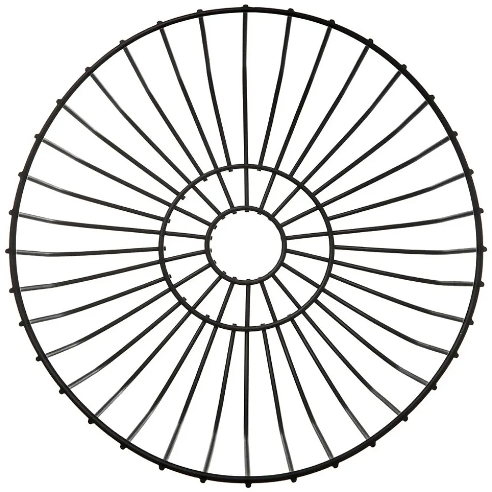 Corbeille en acier 27 cm Noir - 5Five