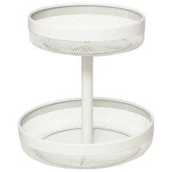 Corbeille Mayaj 2 niveaux en métal beige - Beige- 5five