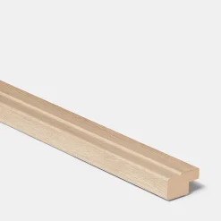 Corniche et bandeau cache-lumière GoodHome Chia chêne clair H. 35 mm x l. 2.4 m x Ep. 59.5 mm