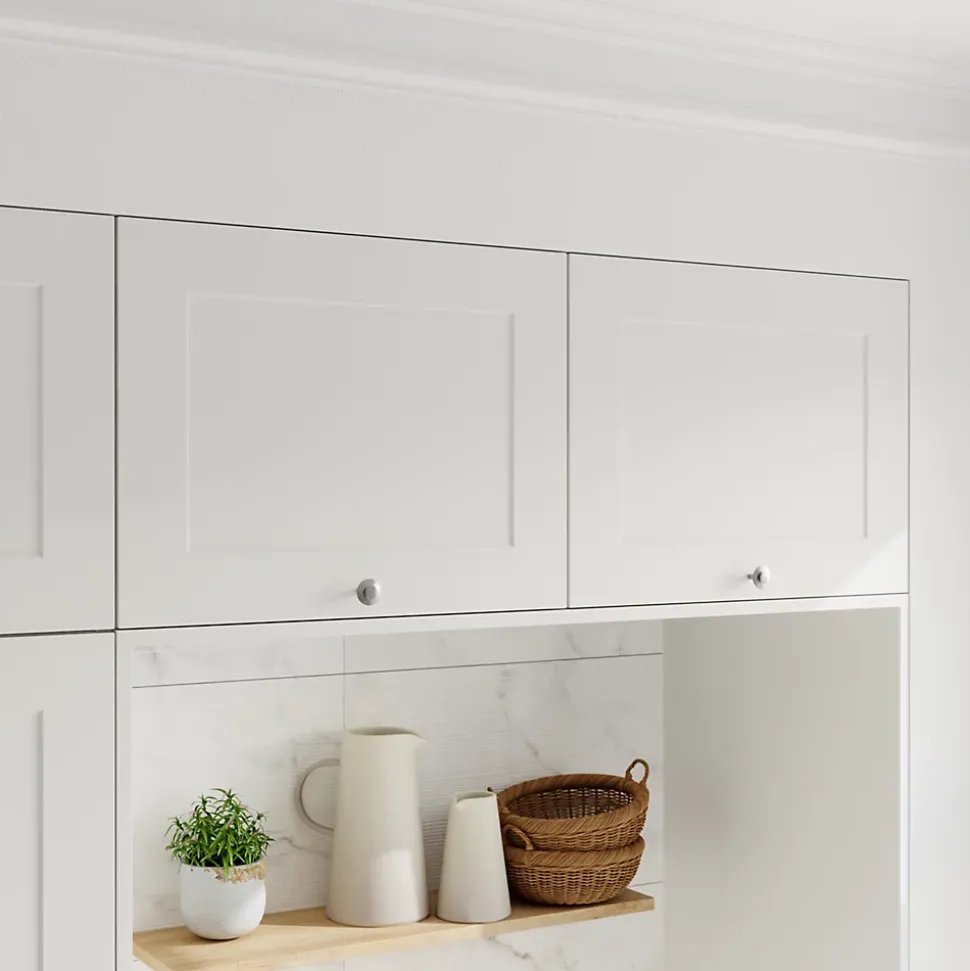 Corniche GoodHome Artemisia Blanc H. 75 mm x l. 2.4 m