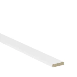 Corniche GoodHome Garcinia blanc mat H. 16 mm x l. 2,4 m x Ép. 16 mm