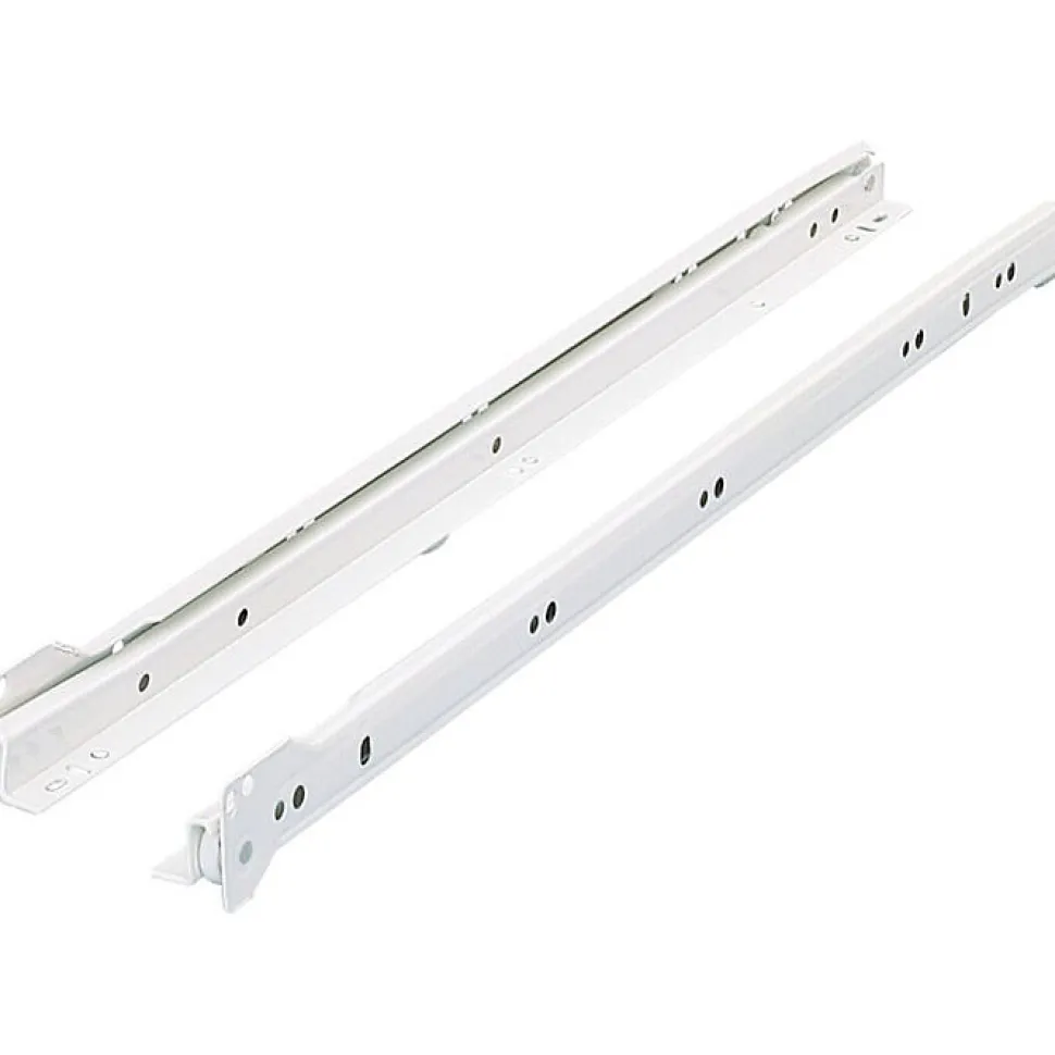 Coulisse 25 kg pour tiroir en bois (la paire) - Hettich - 400 mm