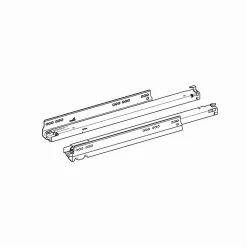 Coulisse Actro You L.400 40 kg HETTICH Silent System set - 9257004