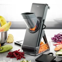 Coupe-légumes vertical gris Gefu 89551 stando