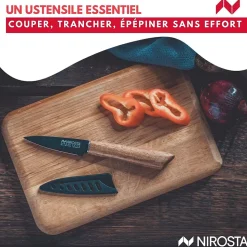 Couteau à légumes 19,5 cm Nirosta Flow