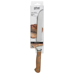 Couteau à pain acier - lame 205cm Elegancia - 5Five