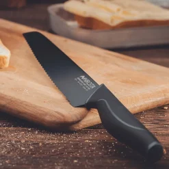 Couteau à pain dentelé Nirosta Black Edition