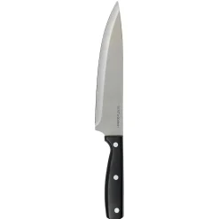 Couteau de chef inox - lame 20cm Essentiel Black - 5Five