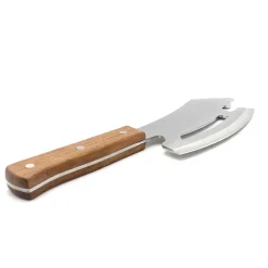 Couteau de chef Taurus FISHTEC lame acier inox 30cr13 manche bois massif