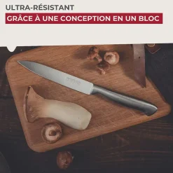 Couteau de cuisine Santoku lame de 18 cm Nirosta Star