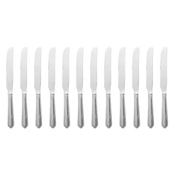 Couteau de Table Manche Plein Dubarry Lot de 12 Olympia