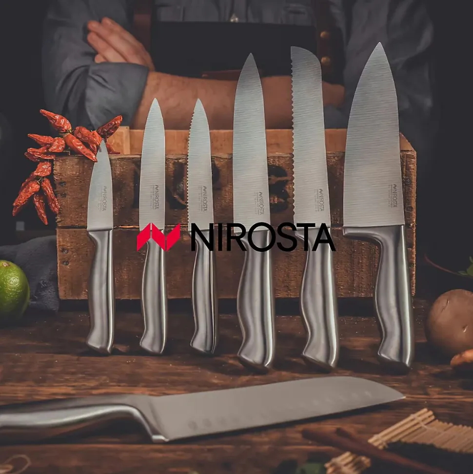 Couteau d'office en inox 20 cm en tout Nirosta Star