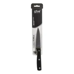 Couteau d'office inox - lame 9cm Essentiel Black - 5Five