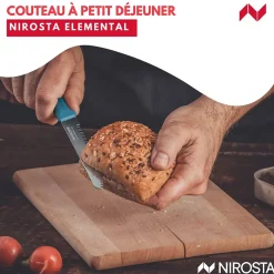 Couteau petit-déjeuner 22,5 cm Nirosta Elemental