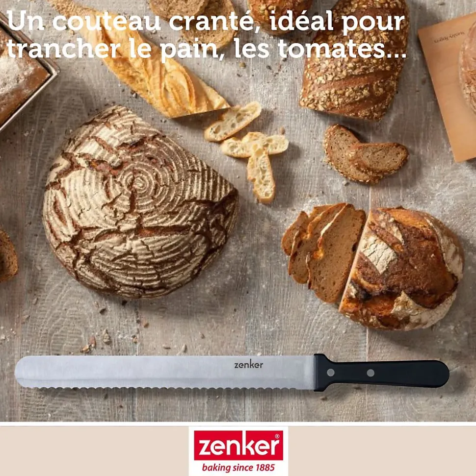 Couteau professionnel pour gâteau 30 cm Zenker Smart Pastry