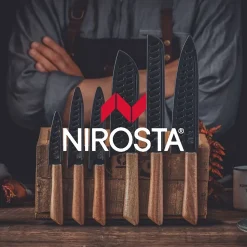 Couteau Santoku 31 cm Nirosta Flow