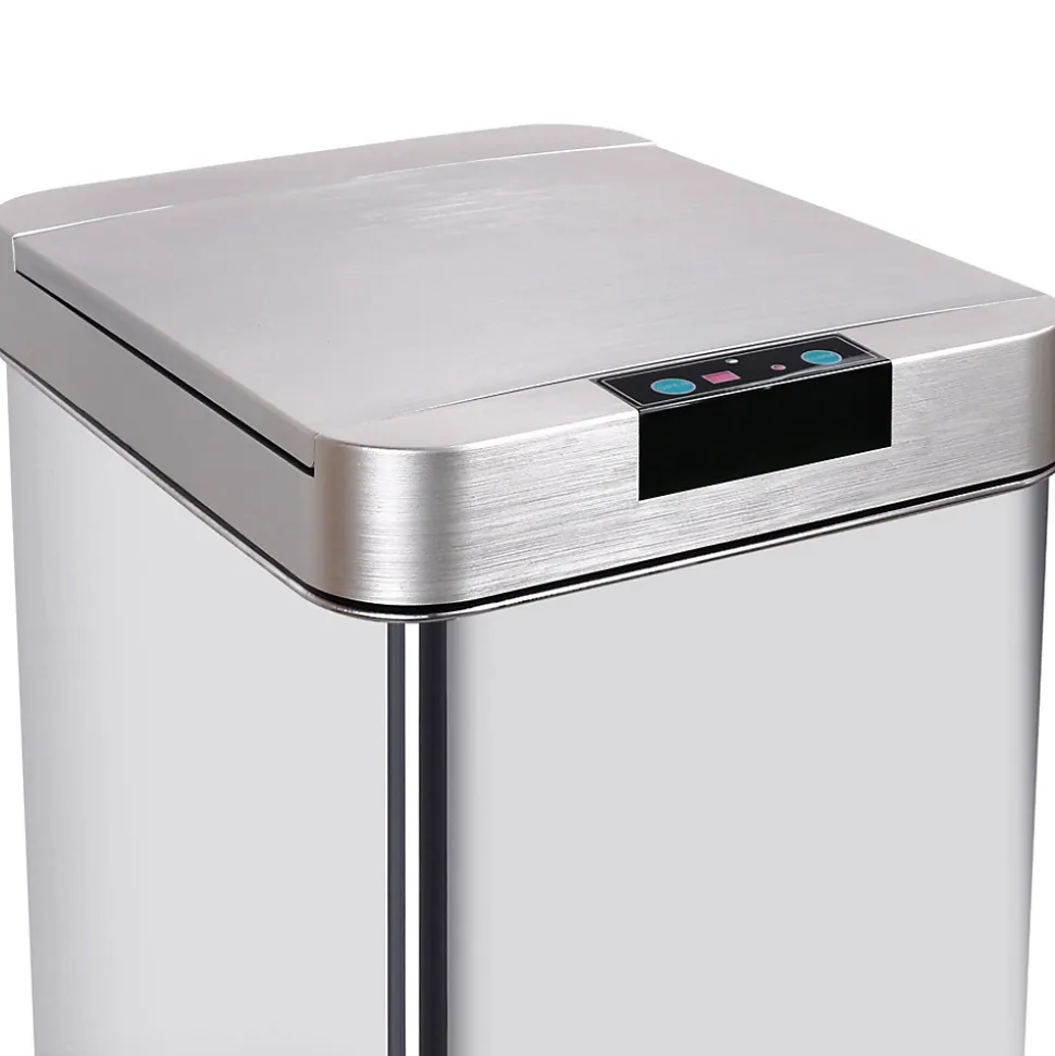 Couvercle de poubelle automatique PARKSIDE Argent