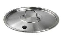 Couvercle en Acier Inoxydale pour Fumer - Pujadas - Gris - l0.1- L0.1- P0.1- h6- Acier Inoxydable