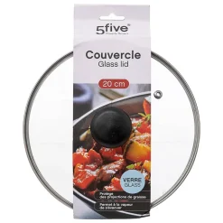 Couvercle en verre 20 cm - 5Five
