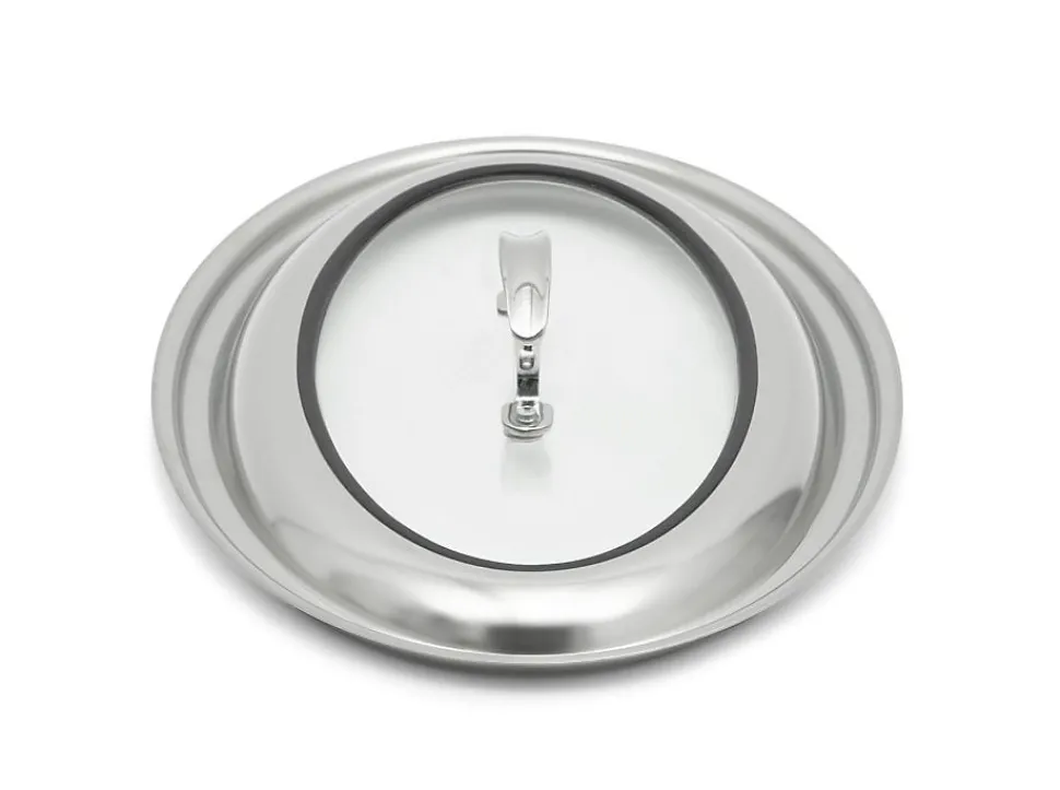 Couvercle en verre Miramar pour poêle à gratin ovale 49442 - Pujadas