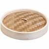 Couvercle pour Cuit Vapeur Rond en Bambou 10 à 27 cm - Pujadas - Bois - l0.1- L0.1- P0.1- h3- Bambou