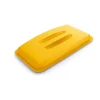 Couvercle pour poubelle rectangulaire Durabin 60 litres - Jaune
