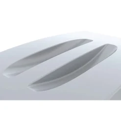 Couvercle pour poubelle rectangulaire Durabin 60 litres - Gris