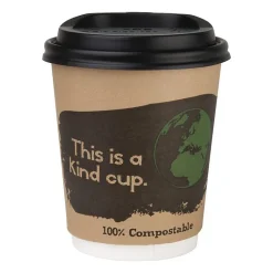 Couvercle Pour Verre Boisson Chaude - 225 ml - Carton de 1000 - Fiesta Green