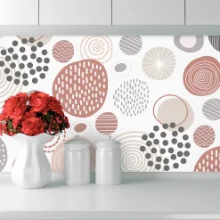 Crédence à coller Pierre Doodle 200 x 60 cm