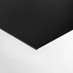 Crédence - Fond de hotte - Aluminium Noir RAL 9005 sat - H75cm x L120cm