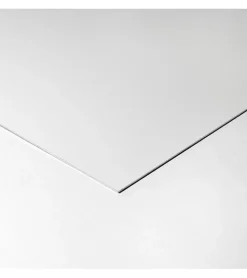 Crédence - Fond de hotte - Aluminium Blanc RAL 9010 sat - H55cm x L50cm