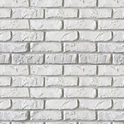 Crédence adhésive briques blanches 30x70 cm