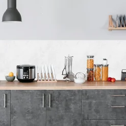 Crédence adhésive béton blanc 60x200 cm