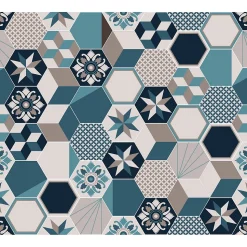 Crédence adhésive carreaux en aluminium Exa