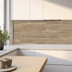 Crédence adhésive effet bois 30x70 cm