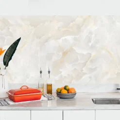 Crédence adhésive effet marbre 30x70 cm