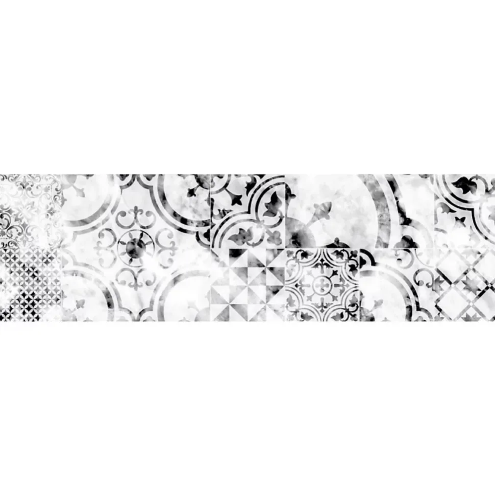 Crédence adhésive en aluminium imitation Marbre