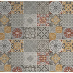 Crédence adhésive en aluminium Carreaux