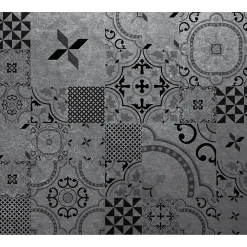 Crédence adhésive en aluminium imitation Métal