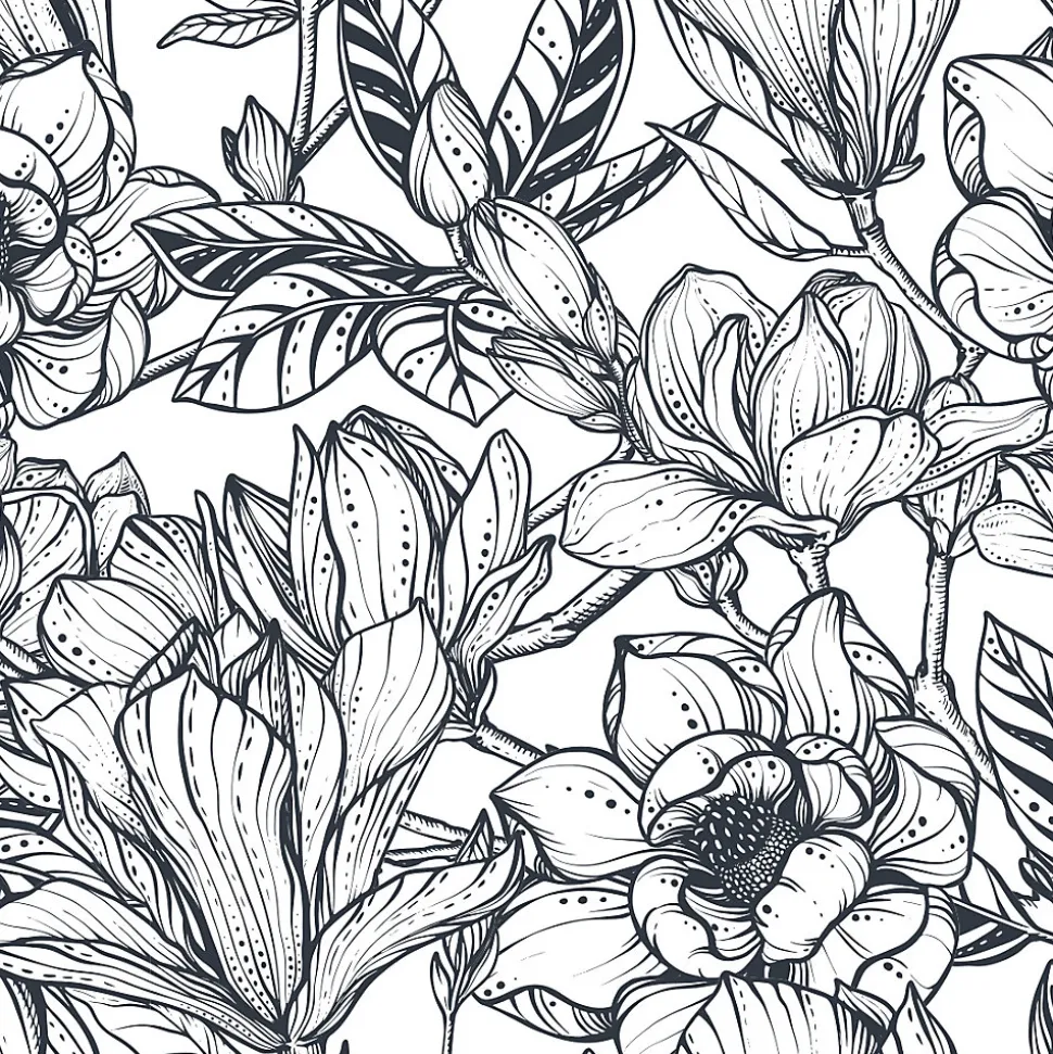 Crédence adhésive feuillage 40x100 cm