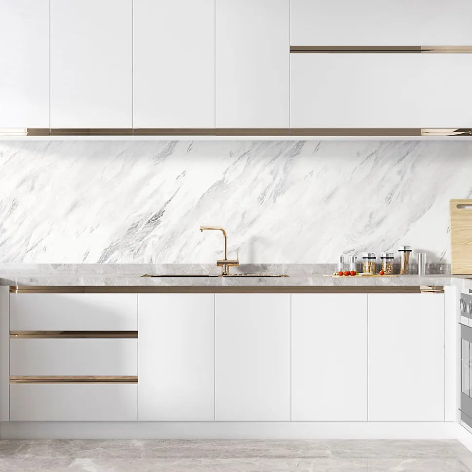 Crédence Adhésive Marbre Imitation 200 x 60 cm