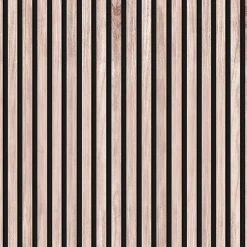 Crédence adhésive mur tasseau bois 60x200 cm