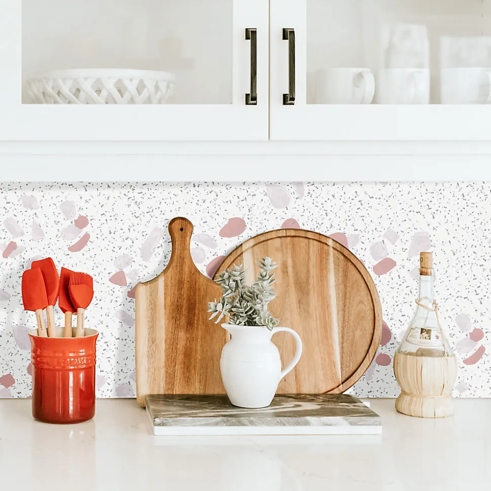 Crédence Adhésive Terrazzo Creme 200 x 60 cm