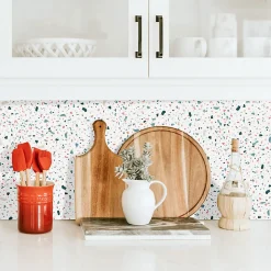 Crédence Adhésive Terrazzo Soft 200 x 60 cm