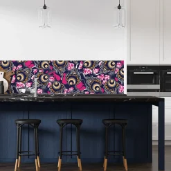 Crédence Adhésive Wax Rose 100 x 40 cm