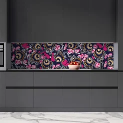 Crédence Adhésive Wax Rose 100 x 40 cm