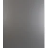 Crédence aluminium black silver 120 x 80 cm
