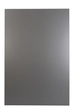 Crédence aluminium black silver 120 x 80 cm