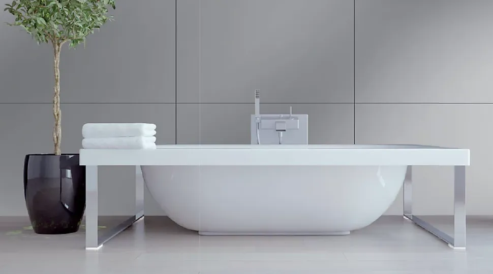 Crédence aluminium blanche 120 x 80 cm